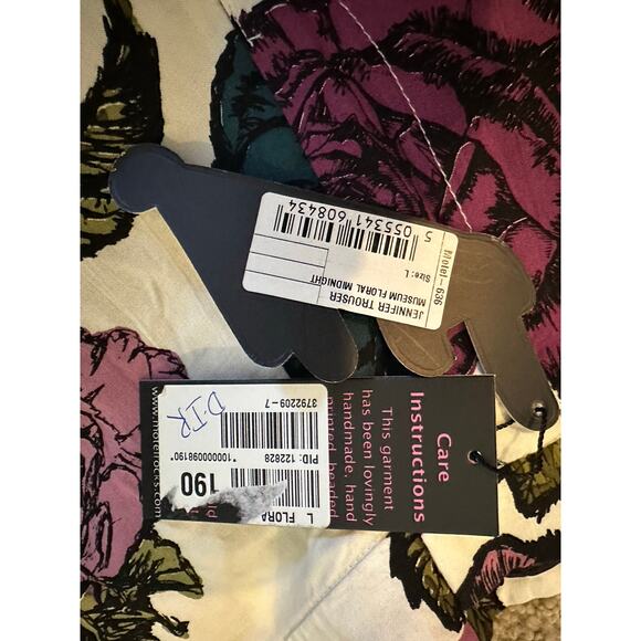 NWT Motel Rocks Women’s Bold Floral Printed Trouser Size L FestivalFit Y2KStyle - Picture 6 of 6